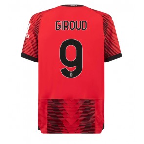 AC Milan Olivier Giroud #9 Hemmatröja 2023-24 Kortärmad